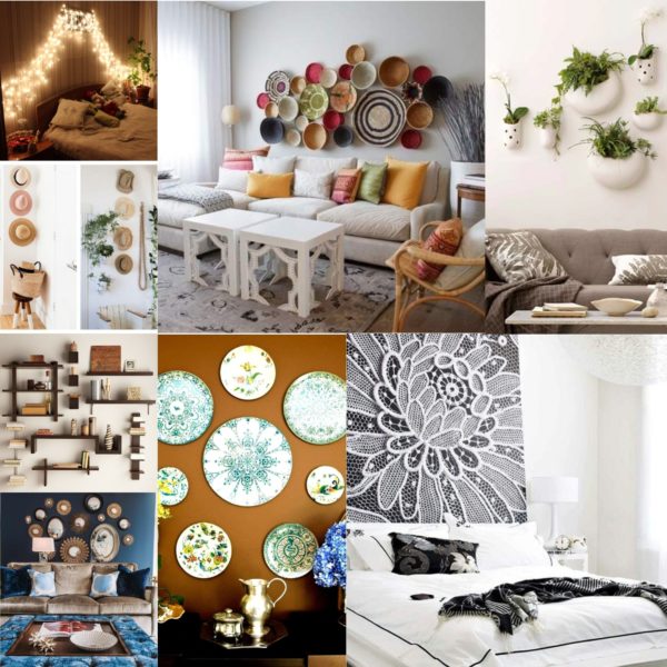 Что повесить на стены кроме картин: ТОП - 8 вариантов