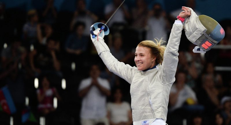 Ольга Харлан стала серебряной медалисткой