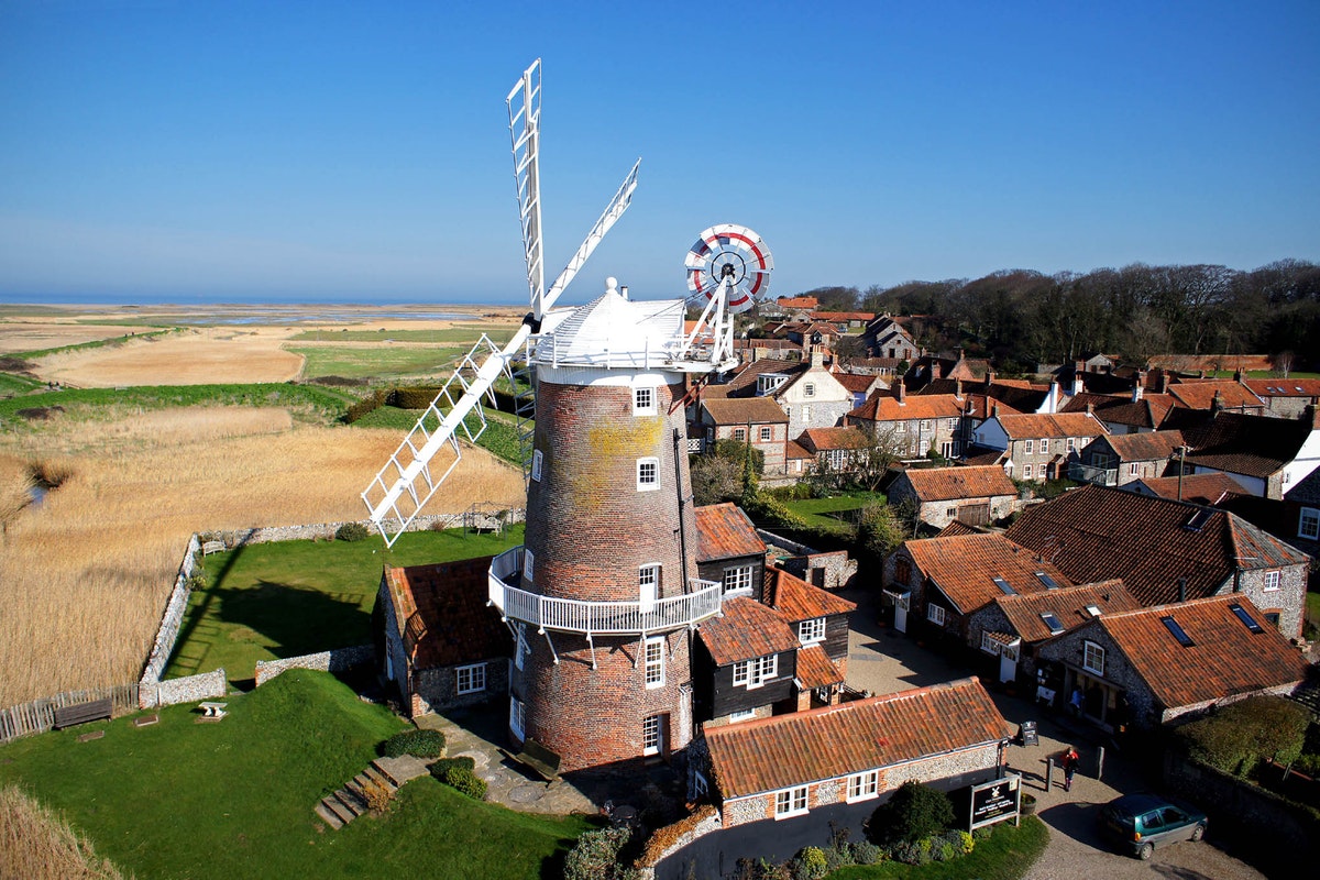 Cley Windmill - легендарная мельница в Норфолке, превращенная в отель