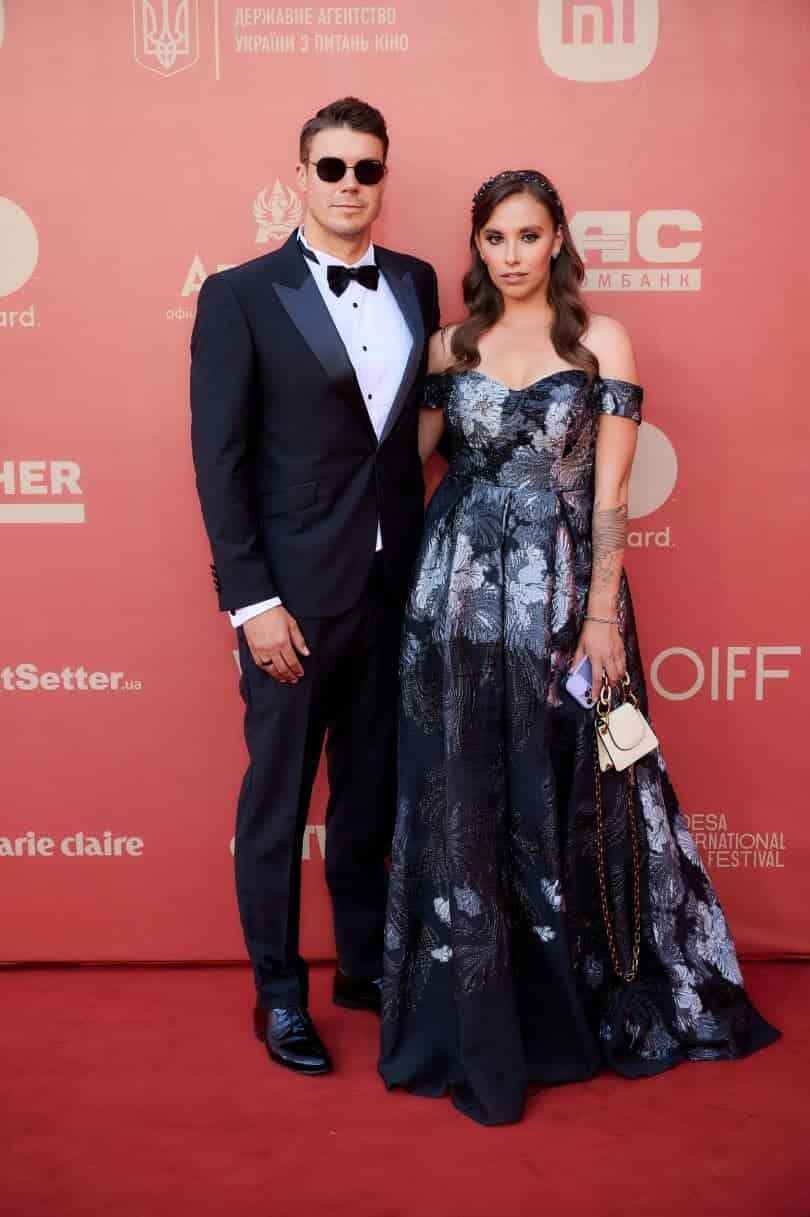 Ex-Bachelor Dmitry Cherkasov with his wife Alexandra
